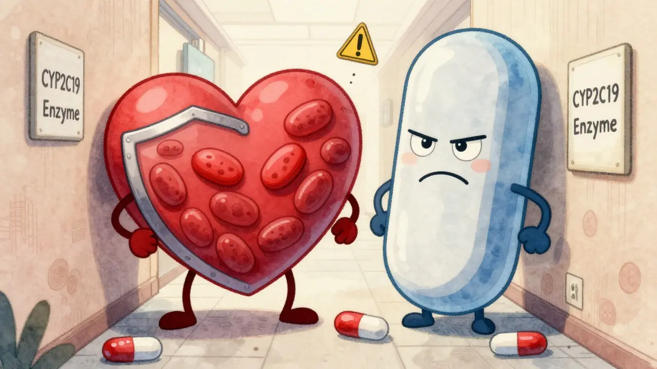 Clopidogrel and Proton Pump Inhibitors: What You Need to Know About Reduced Antiplatelet Effects