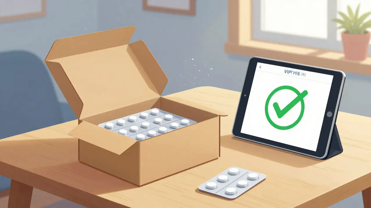 Safe delivery of generic metformin at home